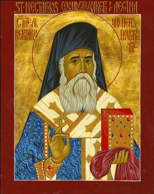 St Nektarios of Pentapolis Wonderworker Aegina