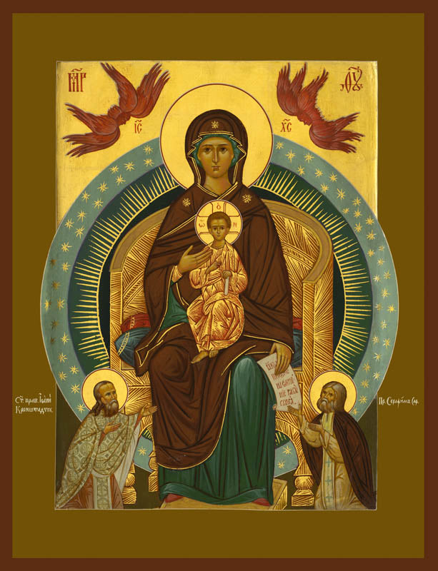 The Mother of God ’Enthroned’