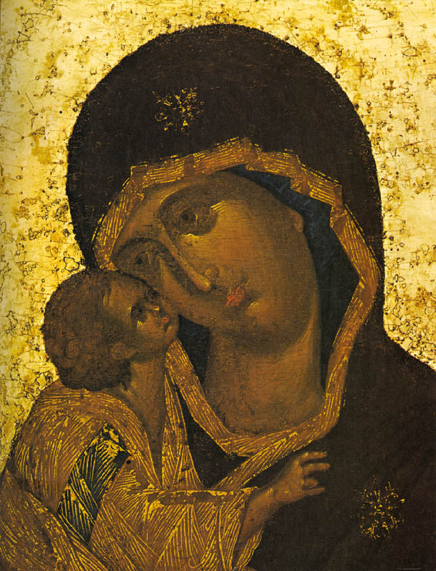 The Mother of God ’Of the Don’ - Detail