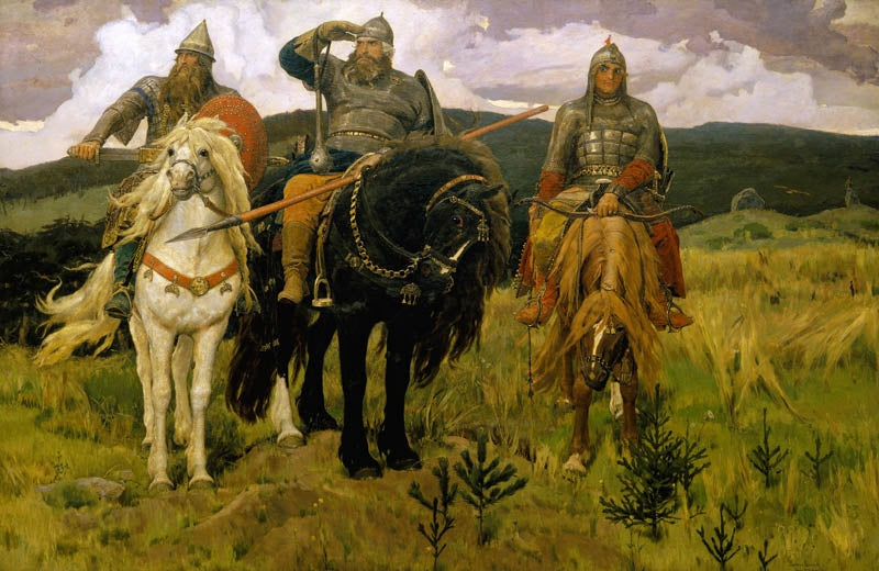 ’Three Bogatyr’ - Victor Vasnetsov